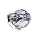 925 Silver Love Knot Clip Bead for Charm Bracelet