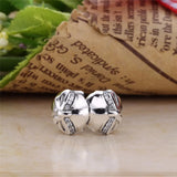 925 Silver Love Knot Clip Bead for Charm Bracelet