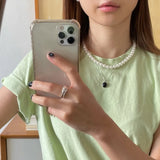 925 Silver Agate Necklace for Women Birthday Gift