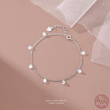925 Silver Zircon Bracelet for Women Girl Jewelry Accessories