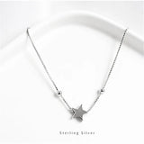 925 Sterling Silver Star Bracelet Classic Women Girlfriends Jewelry