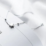 925 Sterling Silver Star Bracelet Classic Women Girlfriends Jewelry