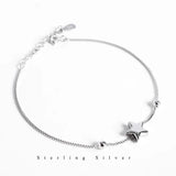 925 Sterling Silver Star Bracelet Classic Women Girlfriends Jewelry