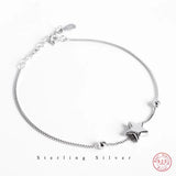 925 Sterling Silver Star Bracelet Classic Women Girlfriends Jewelry