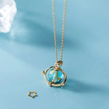 925 Silver Ladies Necklace Zircon Pendant Silver Jewelry For Women