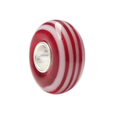 925 Silver Large Hole 3D Colorful Flowers Glass Charm Beads