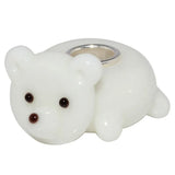 925 Silver Dog Charm Glass Beads for Bracelet