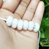 925 Silver 3D Rose Flower Glass Beads for European Bracelet