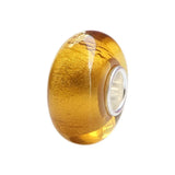 925 Sterling Silver Colorful Glass European Charm Beads