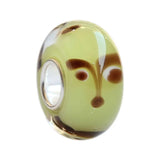 925 Silver Large Hole Face Laughing Glass Charm Beads