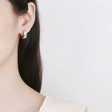 925 Silver Rainbow Earrings For Women