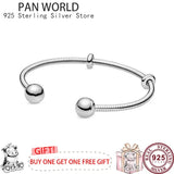 925 Silver Light Suit Opening Bracelet for Women