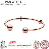 925 Silver Light Suit Opening Bracelet for Women