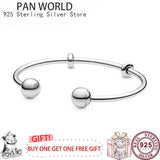 925 Silver Light Suit Opening Bracelet for Women