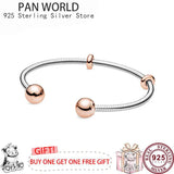925 Silver Light Suit Opening Bracelet for Women