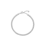 925 Silver Star Tennis Bracelet Fit Charm Beads DIY Jewelry