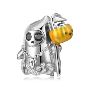 925 Sterling Silver Little Ghost Charm for Jewelry Making
