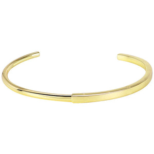 925 Silver Logo Signature I-D Bangle Chunky Bracelet For Charm Diy Jewelry