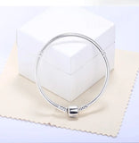 925 Silver Snake Chain Bracelet 16-22cm