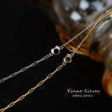 925 Silver Love Anklet Summer Tide Foot Chains