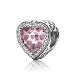 925 Silver Love Cat's Eye Stone Beads for Jewelry Making