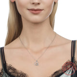 925 Silver Gymnastics Pendant Necklace Flip Gymnast Jewelry Gift