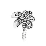 925 Sterling Silver Heart Shell Snowflake Bear Star Butterfly Charm