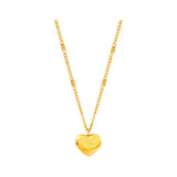 925 Silver Love Necklace Clavicle Chain 18K for Women