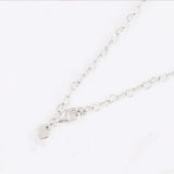 925 Sterling Silver Love Necklace Women's Jewelry DIY