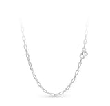 925 Sterling Silver Love Necklace Women's Jewelry DIY