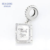 925 Silver Love Notes Charm Bead for Pandora Bracelets