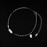 925 Sterling Silver Luck Anklet for Women's Summer Accessories