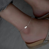 925 Sterling Silver Luck Anklet for Women's Summer Accessories