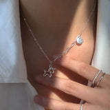 925 Silver Luck Pony Pendant Necklace for Women
