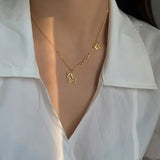 925 Silver Luck Pony Pendant Necklace for Women