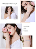 925 Silver 5mm CZ Tennis Crystal Bracelet for Women Girl Party