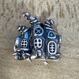 925 Silver Magic Castle Charm Bead for Bracelets