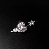 925 Silver Magic Wand Navel Piercing Belly Button Ring Women Jewelry