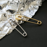 925 Silver Men Earrings Hip-hop Pin Studs Earring