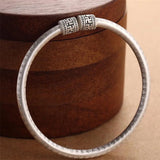 925 Silver Party Cuff Bracelet Men & Women Jewelry