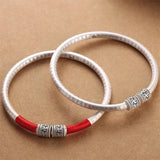 925 Silver Party Cuff Bracelet Men & Women Jewelry