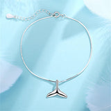 925 Silver Mermaid Charm Bracelet Women Wedding Jewelry