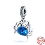 925 Silver Mermaid Pendant DIY Charm for Bracelet
