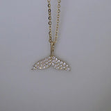 925 Silver Mermaid Princess Choker Necklace Pendant for Women