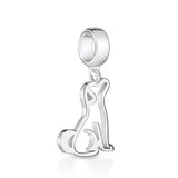 925 Sterling Silver Family Boy Girl Beads Charm for Bracelet DIY Jewelry