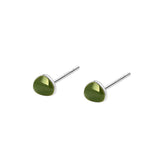 925 Sterling Silver Mini Avocado Stud Earrings for Women