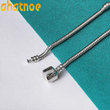 925 Silver Geometric Chain Bracelet Party Engagement Gift