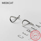 925 Silver Wavy Hoop Earring for Women BKEJ185