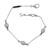 925 Sterling Silver LovePods Bracelet DIY Fit Women Jewelry