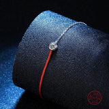 925 Silver Moissanite Bracelet Women Engagement Christmas Party Jewelry